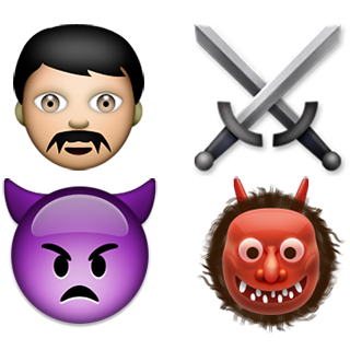 Talk Emoji Halloween answer
