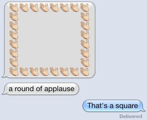 square of applause