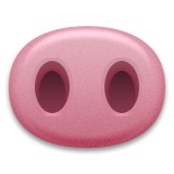 Pig nose and nostrils emoji
