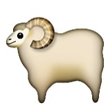 Sheep emoji