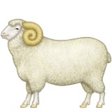 Ram with full body emoji