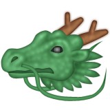 Dragon face emoji
