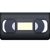 Videotape emoji