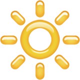 High brightness symbol emoji