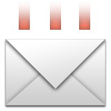 Incoming Mail emoji