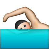 Swimmer emoji