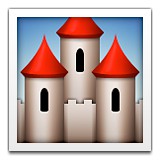 European castle emoji