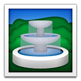Fountain emoji