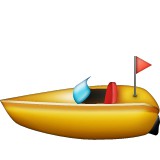 Motor boat emoji