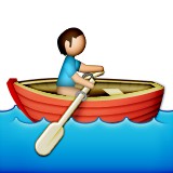 Rowboat emoji