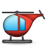 Helicopter emoji