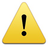 Warning sign emoji