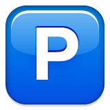 Capital letter P emoji